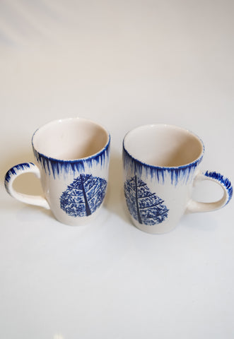 Navy Nature Mug (2 Cups)