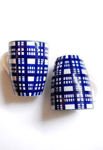 Nautical Stripe Mugs (2Pcs)