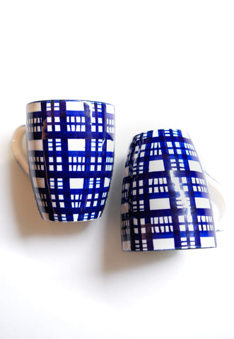 Nautical Stripe Mugs (2Pcs)