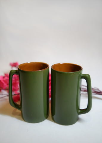 Emerald High Mug Green Horizon Mug (2Pcs)